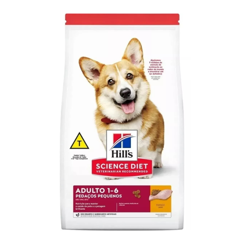 Ração Hills Adulto Pedaços Pequenos 12 Kg - Produto Original
