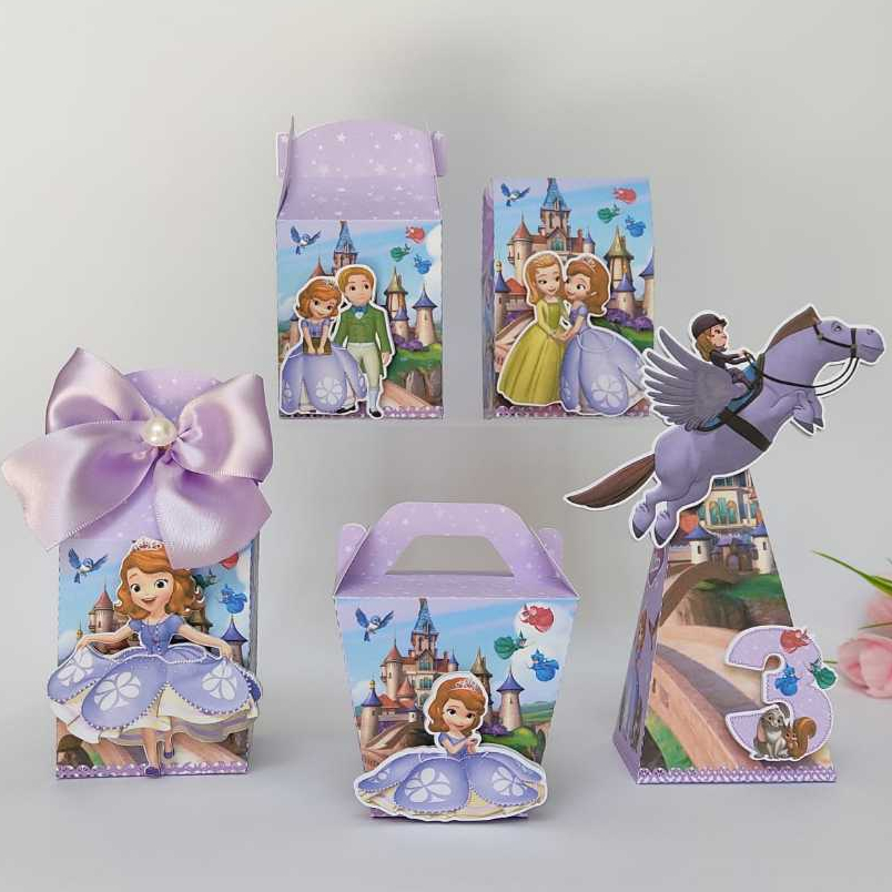 Kit Festa Infantil Princesa Sofia - Lembrancinhas Linha Clássica  - Aniversário - Personalizados