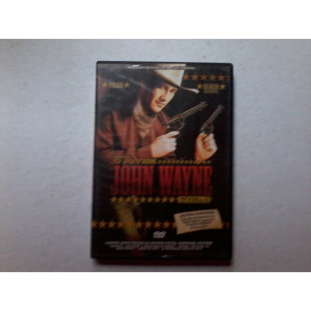 dvd série O Jovem John Wayne vol. 4 - O Encontro dos Irmãos / O Anjo Vingador / A Corrida da Diligência - sem a revista