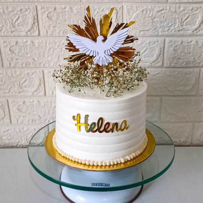 Topper Bolo Batizado na Black Friday 2025 | BuscaProdutos