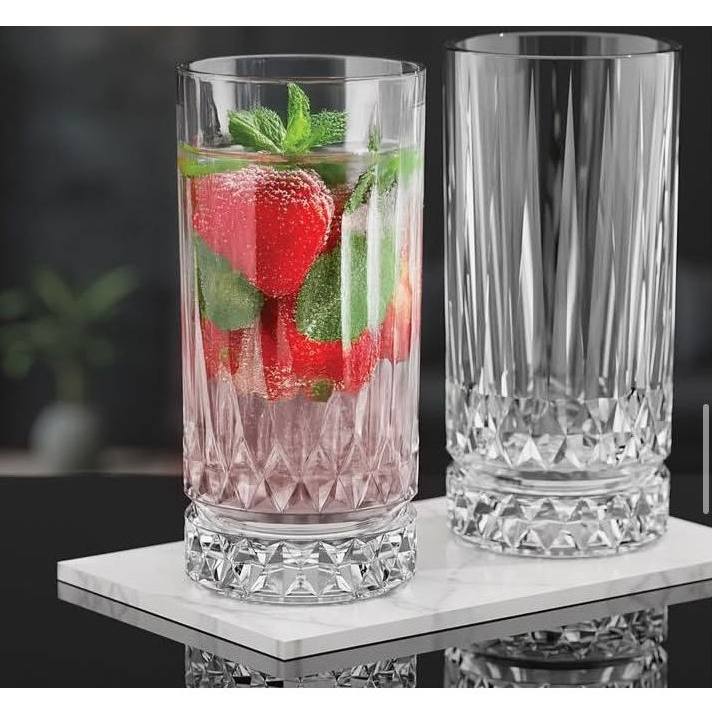 Jogo  com 6 Copos de Vidro Regent Dumiat – 270 ml