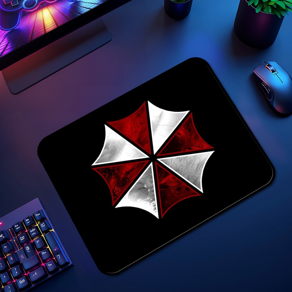 Mouse Pad Anime & Games Quadrado Antiderrapante 24x26 Cm Premium Anime Borda Costurada