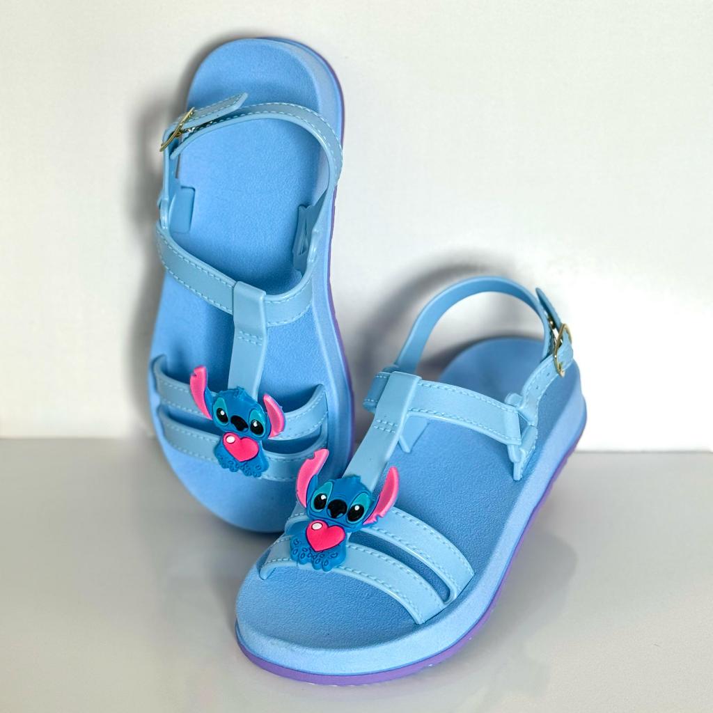Sandália  Stitch 2025 Menina Infantil Juvenil Linda Leve Macia Confortável Lançamento