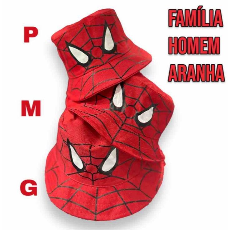 Chapéu Bucket Cata Ovo Personagem Herói Artesanal Moda Unissex Tamanho Familia P.M.G