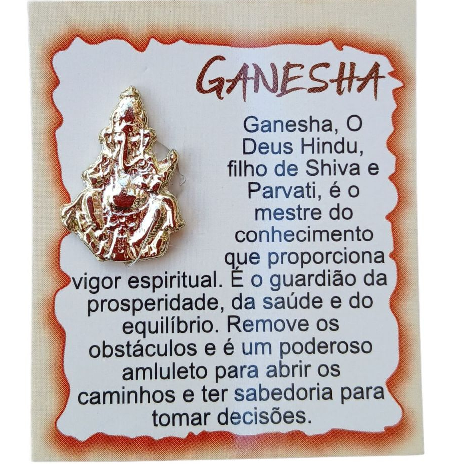 Talismã Amuleto Mini Ganesha – O Portador de Prosperidade e Sabedoria em Oferta na Shopee