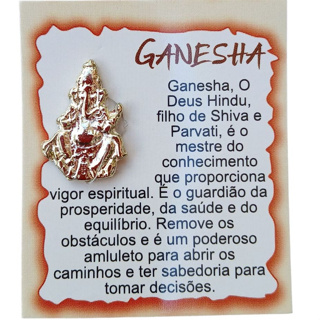 Talismã Amuleto Mini Ganesha – O Portador de Prosperidade e Sabedoria em Oferta na Shopee