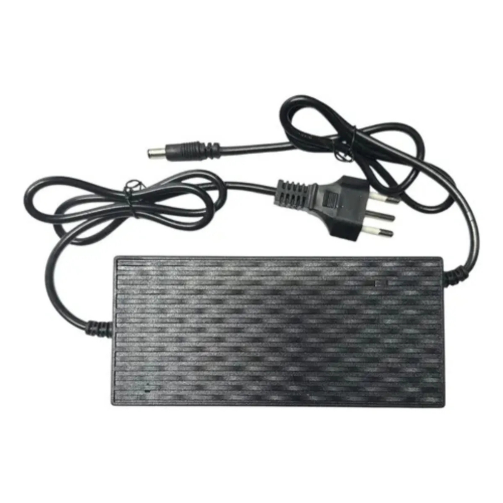 Carregador Fonte Bivolt Para Bateria Lítio Li-ion 54.6v 2a