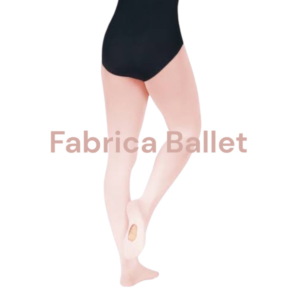 Meia Calça Ballet Dança Jazz  Conversível suplex Adulto e Infantil Rosa, Salmão, Branco, Bege em Oferta na Shopee