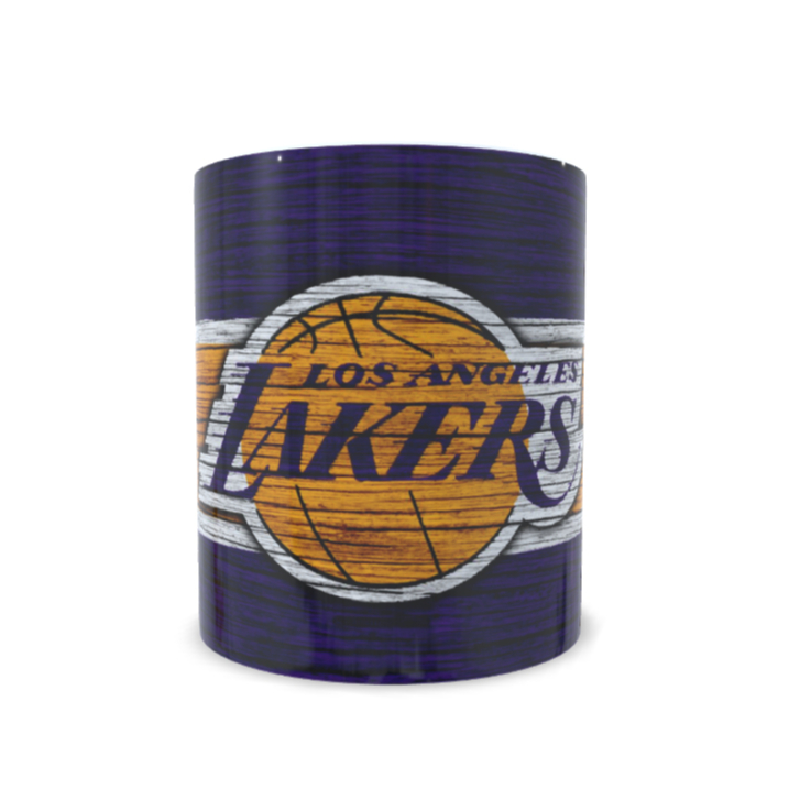 Caneca Basquete Los Angeles Lakers 325ml De Porcelana