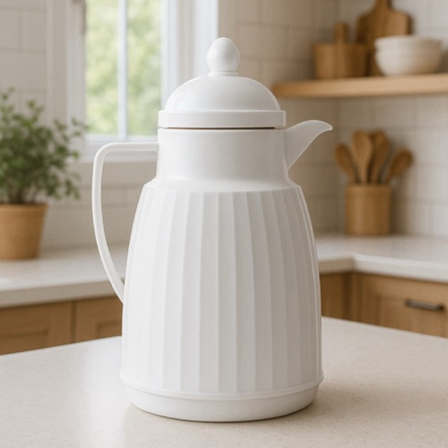 Garrafa Térmica Essência Pequena Branca 300ml - Wolff
