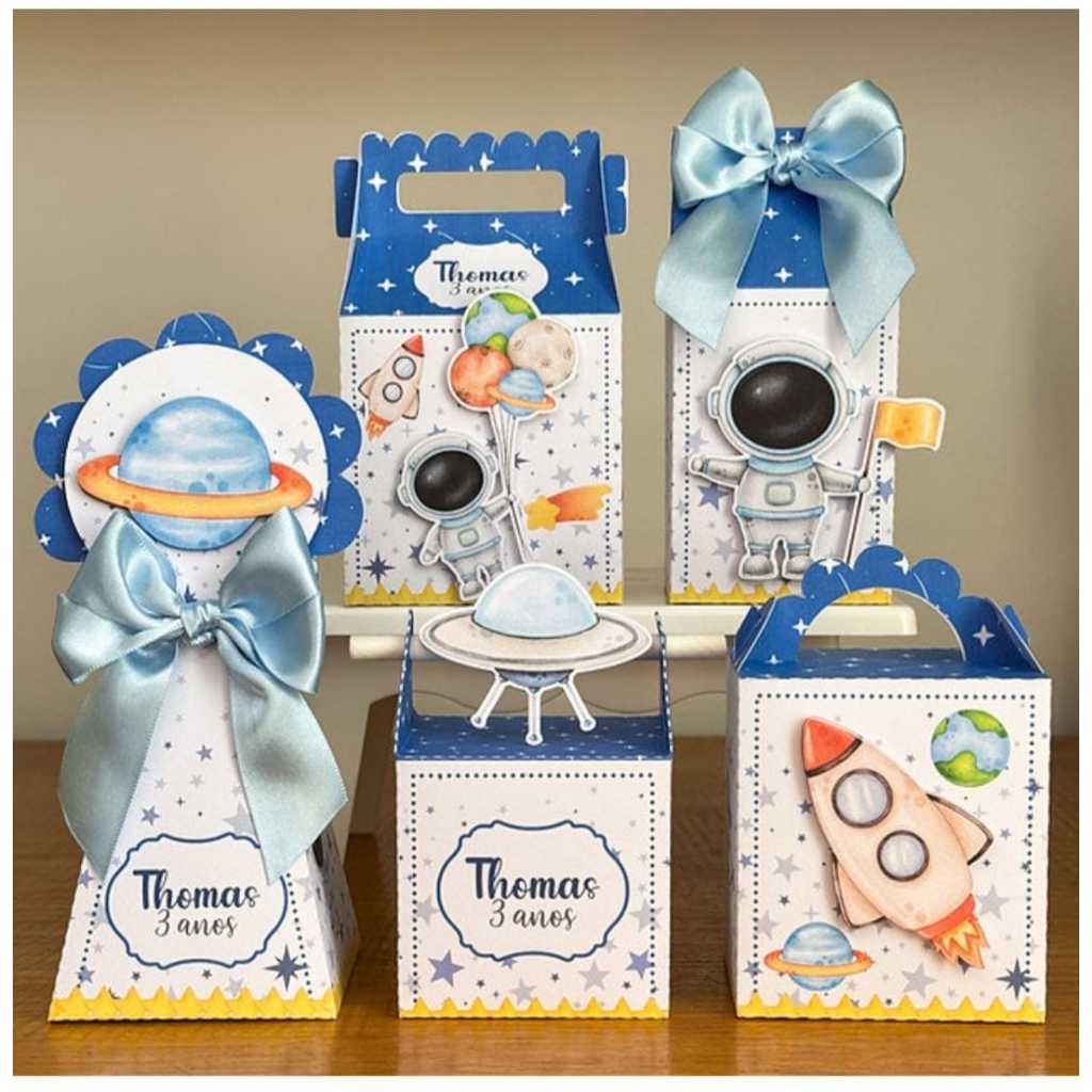 Astronauta Menino KIT Pegue e Monte Lembrancinha De Festa Lembrancinha Personalizada Festa Infantil