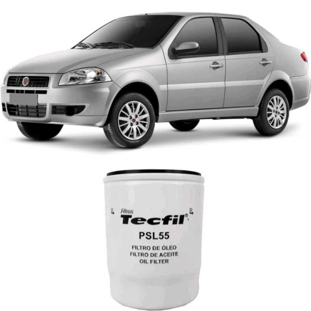 Filtro Óleo Fiat Siena 2000 A 2016 Tecfil em Oferta na Shopee