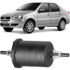 Filtro Combustível FIAT Siena 2000 a 2012 Tecfil