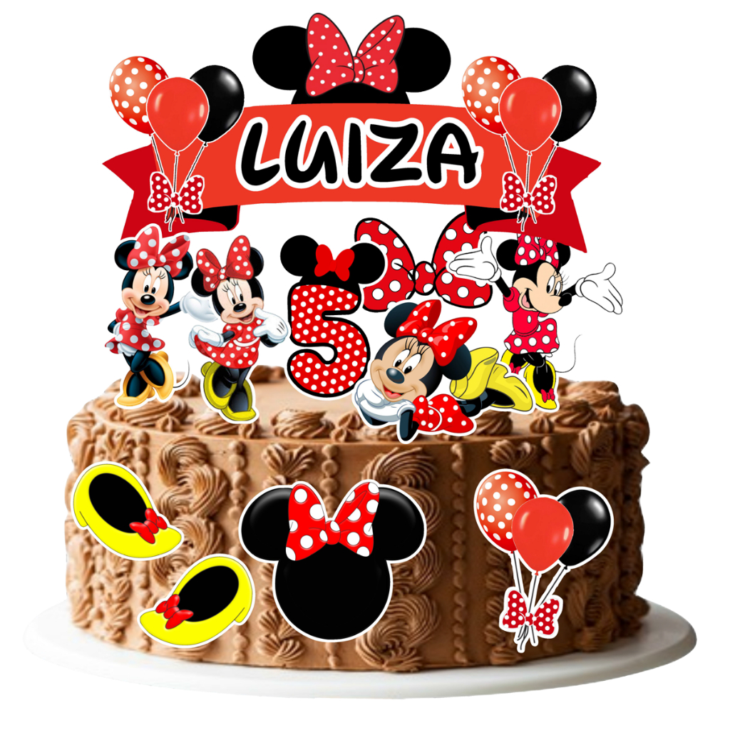 Bolo Minnie Vermelha: Onde Comprar | BuscaProdutos