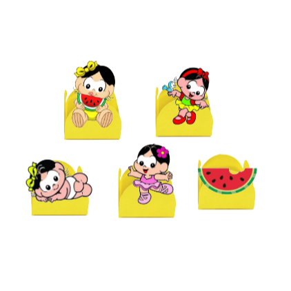 Forminhas Personalizadas. Tema: Magali Baby para brigadeiros docinhos (festa infantil)