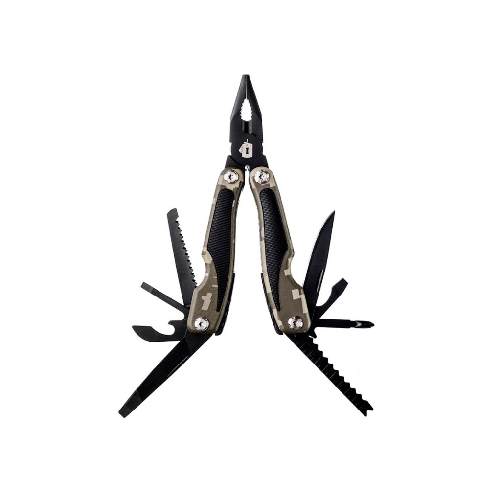 Multitool PRECISION Invictus Alicate Multi Uso - Tático Militar Acampamento Pesca Equipamento