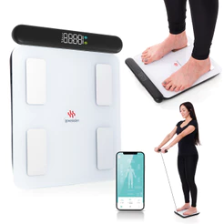 Balança Bioimpedância Digital Corporal Inteligente Bio Slim