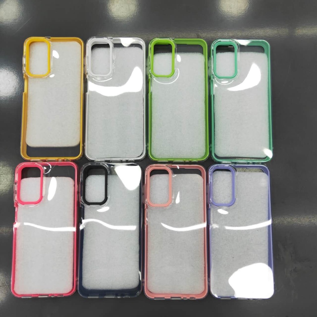 360 Caixa Dupla Transparente Lateral Xiaomi POCO GO S2 Y2 REDMI 7 6 PRO A2 LITE NOTE 11 REDMI 9 9T
