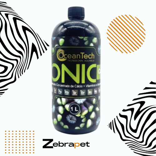 Ocean Tech Ionic Cálcio 1L - Suplemento Aquário Marinho