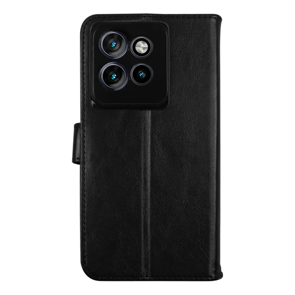 Capa Carteira Flip + Película 3D Para Motorola Moto Edge 50 Neo