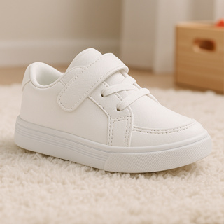 Tênis Infantil Branco Confortável e Macio Basic em Oferta na Shopee