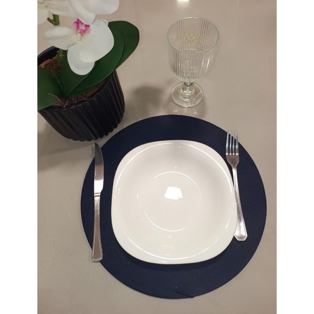 4 capa De Souplast Liso Decoração Mesa Posta 35cm Várias Cores supla sousplat em Oferta na Shopee
