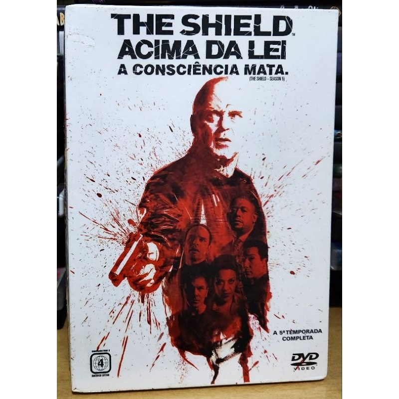 Box DVD The Shield Acima Da Lei A 5ª Temporada Completa (Original Lacrado)