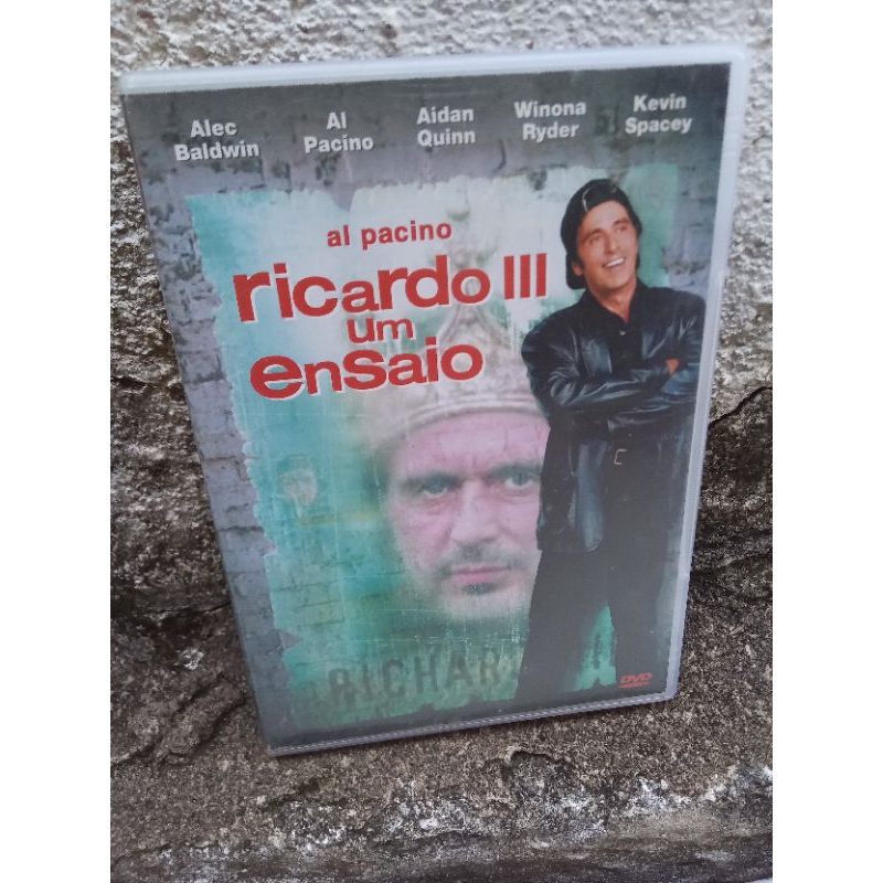 DVD raro Ricardo lll Um Ensaio Al Pacino