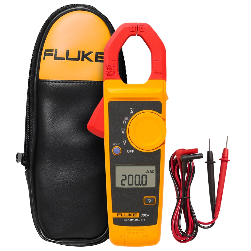 Alicate Amperímetro Fluke 302+ com Bolsa 400a - 600v em Oferta na Shopee