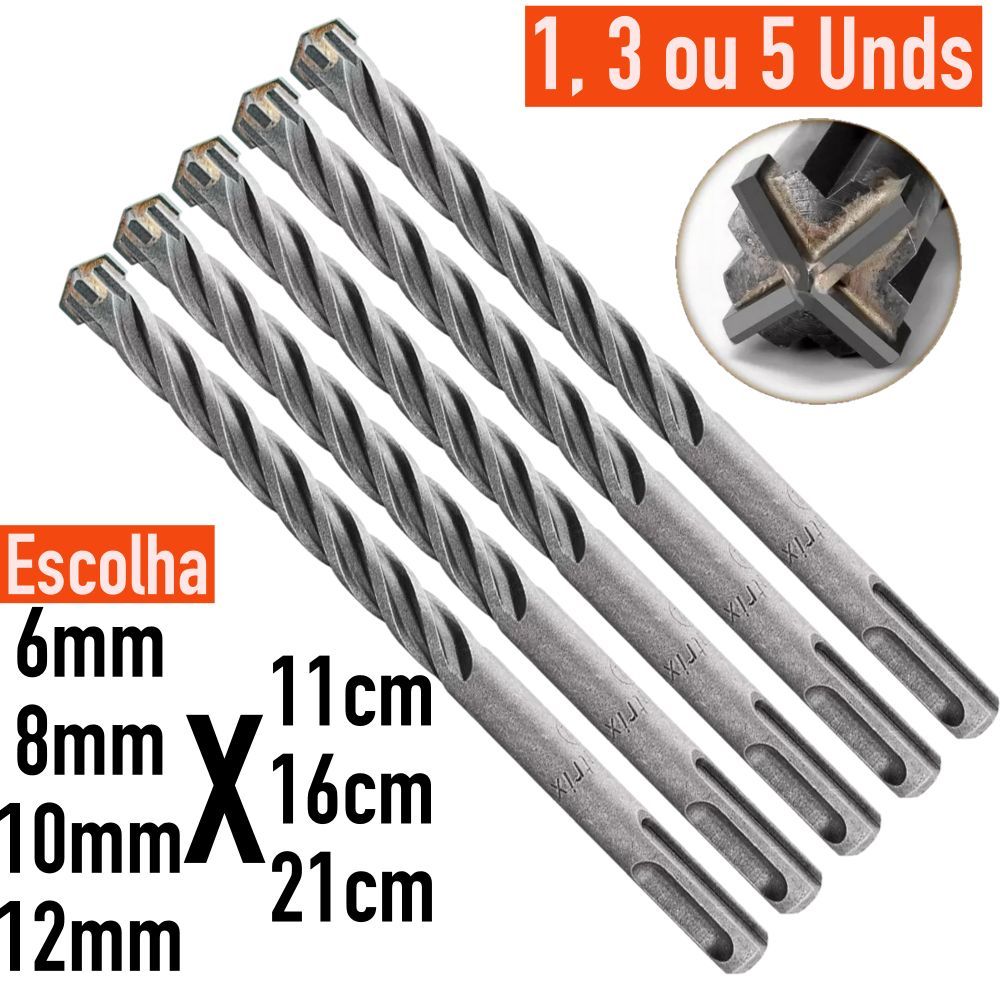 Broca Widea Sds Plus: Onde Comprar | BuscaProdutos