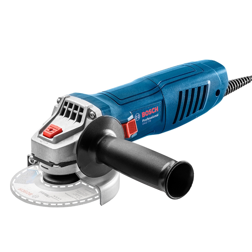 Esmerilhadeira GWS 770 Bosch 770W Angular 115mm em Oferta na Shopee