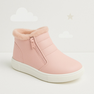 Bota Menina Infantil Botinha Pelo Macia Criança Princesa Feminino Bebe Frio Inverno 20 ao 34 em Oferta na Shopee