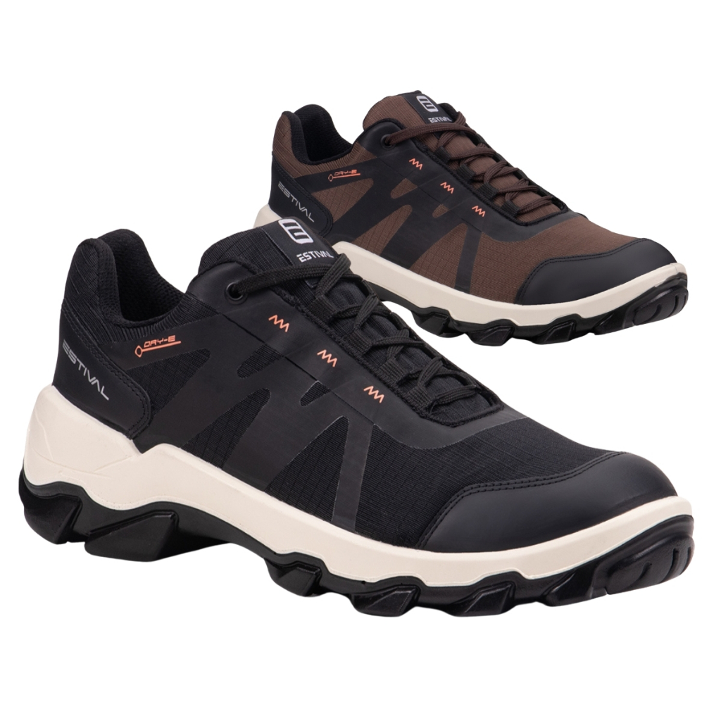 Tênis de Segurança Ocupacional EPI Estival HB30001S1 Preto ou Marrom Hybrid Smart Black em Oferta na Shopee