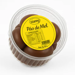 Mini Pão de Mel Pote 150g C/15un Siareg