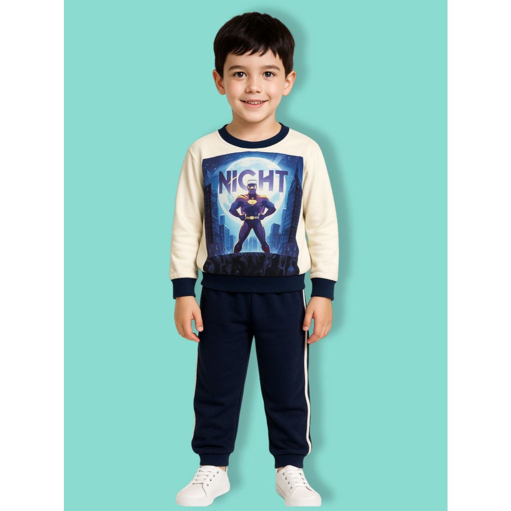 Conjunto infantil Moletom Grosso Peluciado Premium Menino: Conforto e Aventura! Estampas Sortidas