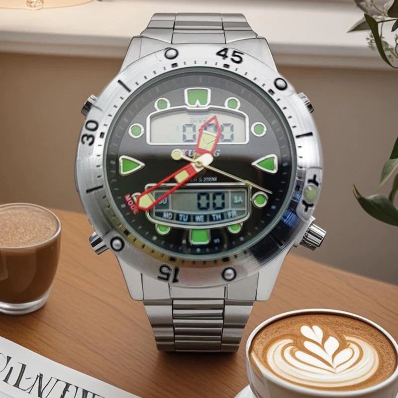 X1267-1] Relógio Xufeng à prova d'agua masculino mergulho em Oferta na Shopee