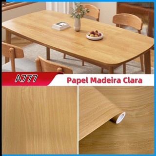 Papel adesivo Madeira Realista 3D Texturisado 5 Metros x 45cm em Oferta na Shopee