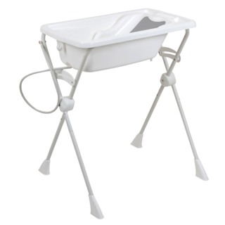 Kit Banho Burigotto Banheira com Suporte e Assento Redutor Branco em Oferta na Shopee