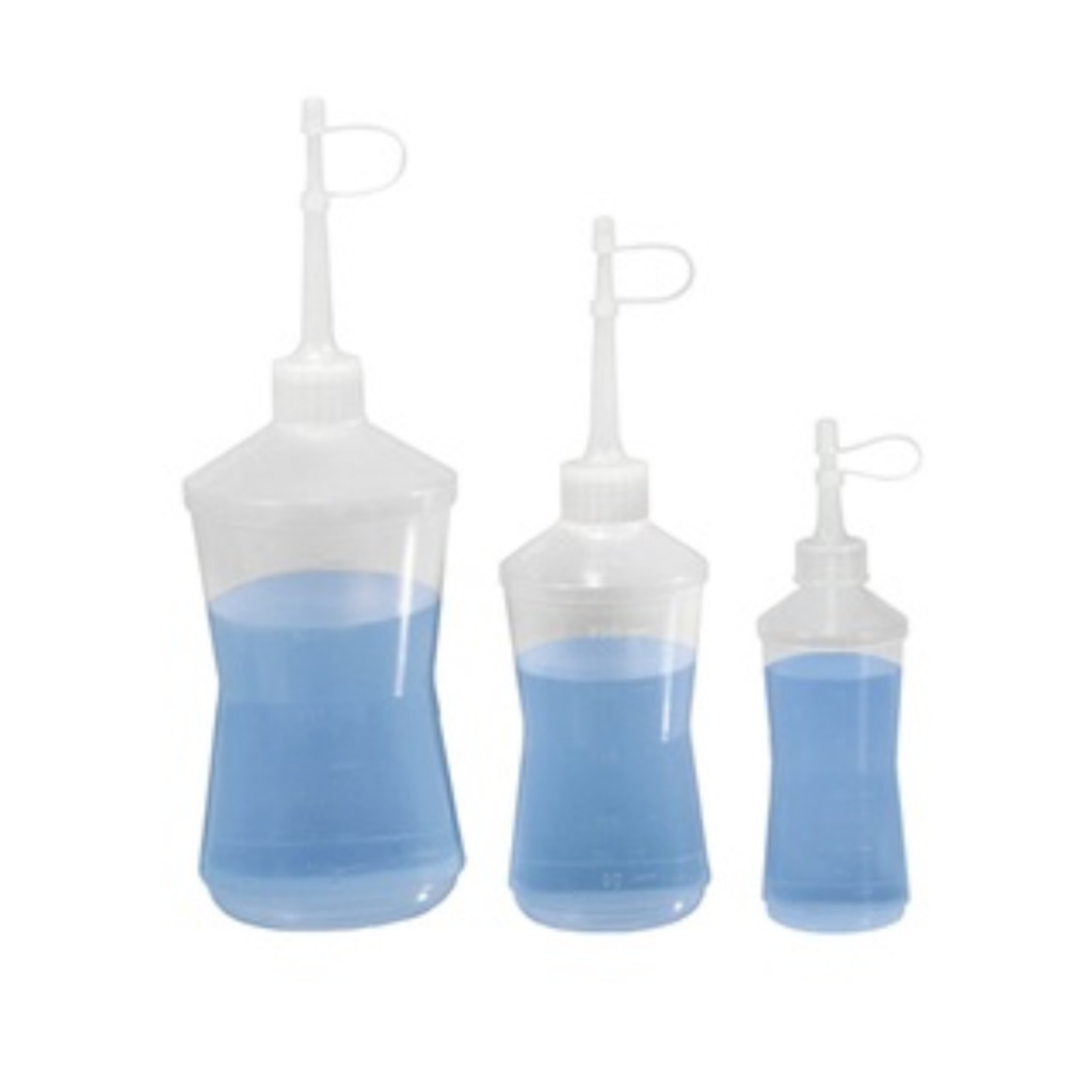 Frasco Plástico Almotolia Armazenamento Líquidos Transparente Marrom Diversos Tamanhos - Unidade em Oferta na Shopee