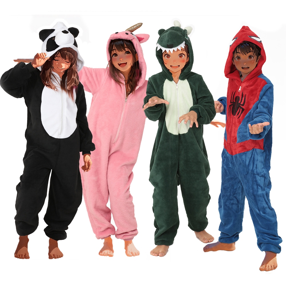 Pijama Infantil Kigurumi Meninos Personagens Fantasia
