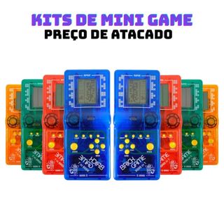 Kit até 24 Mini Game Portátil Retro Brinck Game 9999 Jogos Envio Rápido