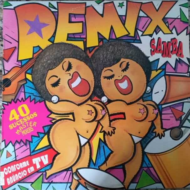 LP - Remix Samba 40 Sucessos Master Mixers