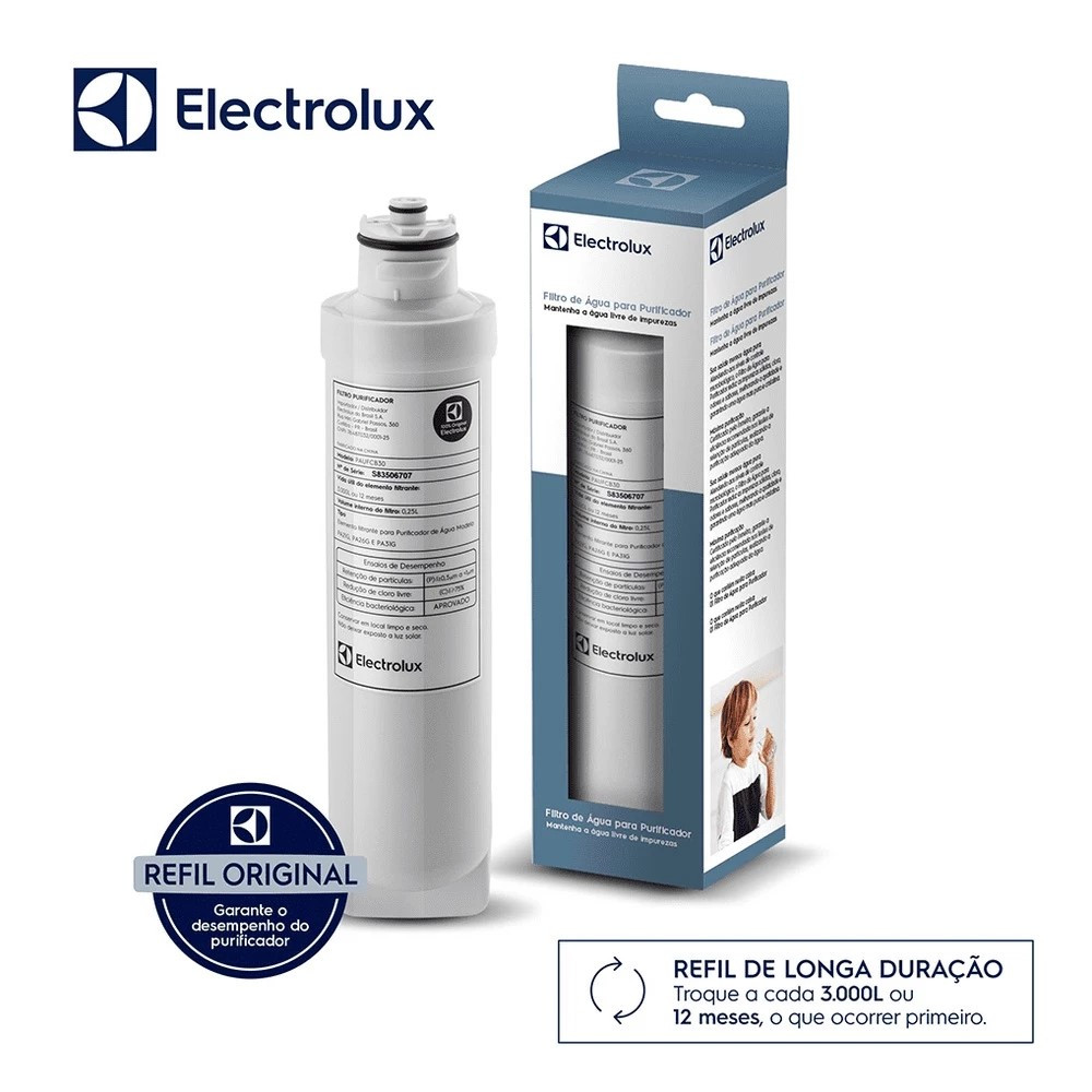 Filtro Original Electrolux 41033753 Acqua Clean PA21G PA26G PA31G - Entrega Rápida