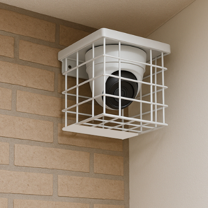 Grade Gaiola de Proteção Reforçada para Câmeras de Segurança  Protetor de Câmera Monitoramento em Oferta na Shopee