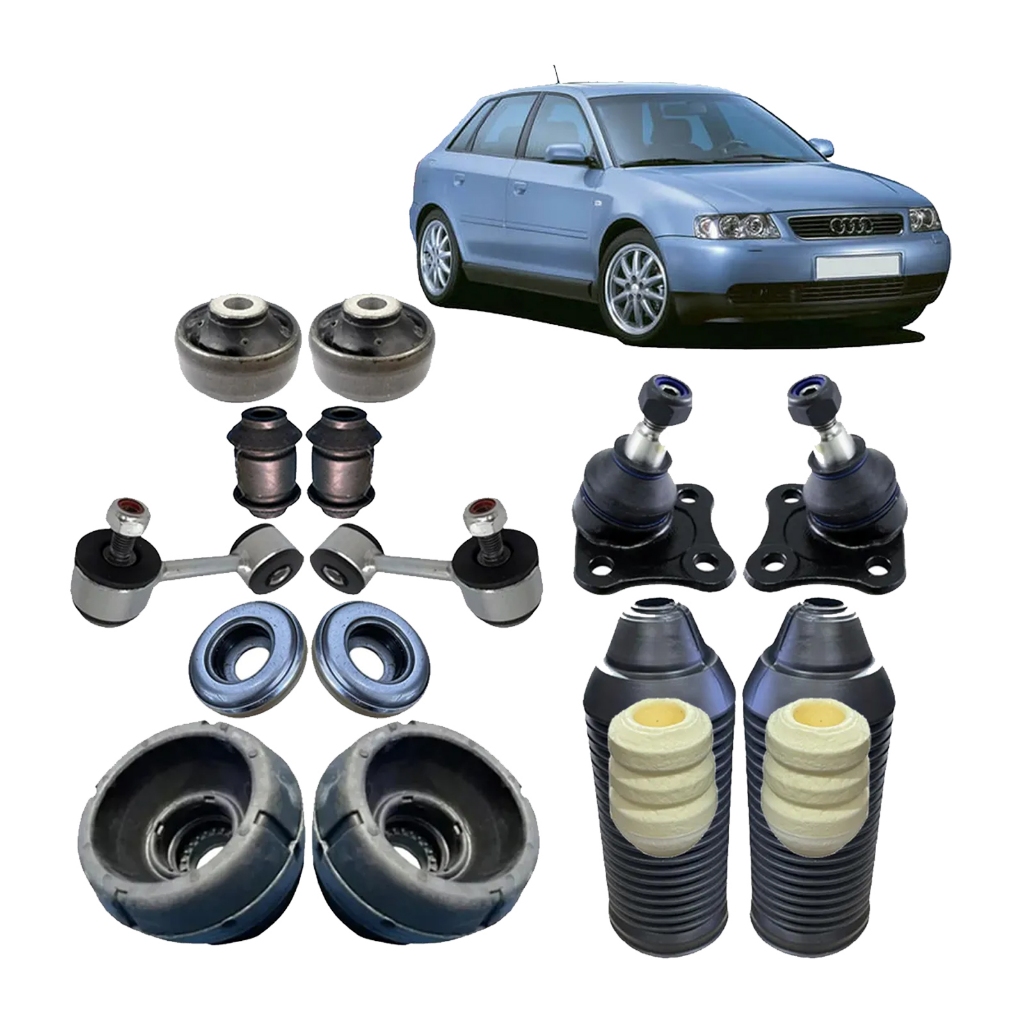 Coxim Rolamento Batente Coifa Pivo Bieleta Buchas Bandeja Audi A3 1996 1997 A 1998