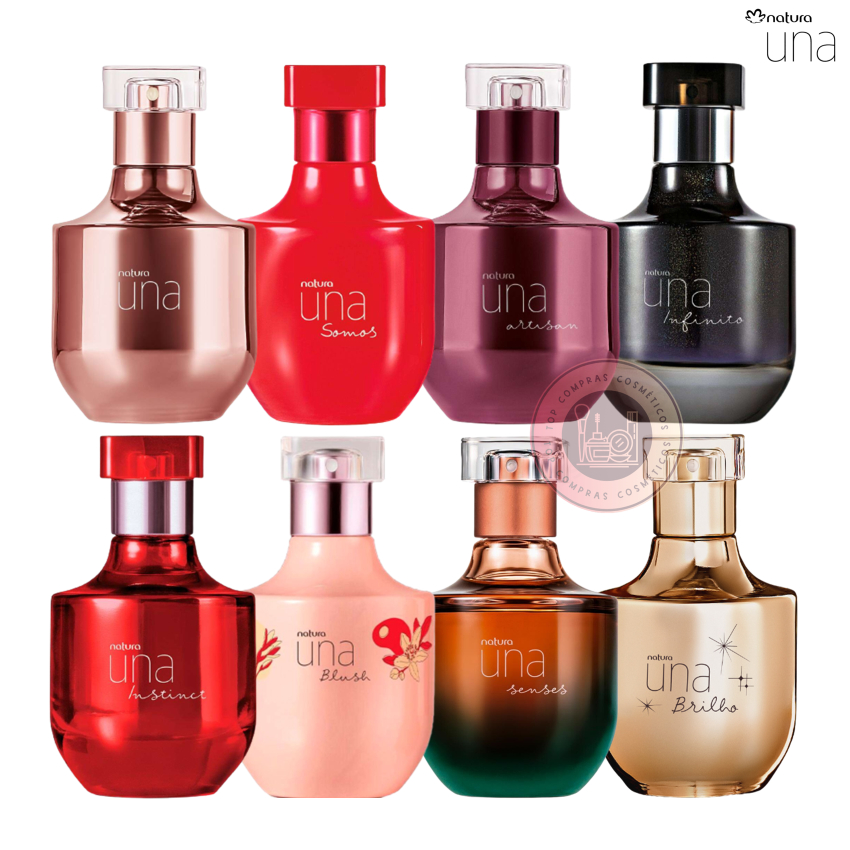 Natura Una Deo Parfum Feminino 75ml: Clássico, Infinito, Artisan, Instinct, Senses, Somos, Blush, Brilho e Celebrar em Oferta na Shopee