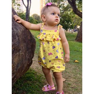 MACACÃO ROMPER ALCINHA VERÃO MENINA MAIS VENDIDOS ROUPA BEBÊ em Oferta na Shopee