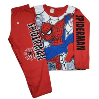 Roupa do Homem Aranha Pijama Infantil Menino Conjunto Top em Oferta na Shopee