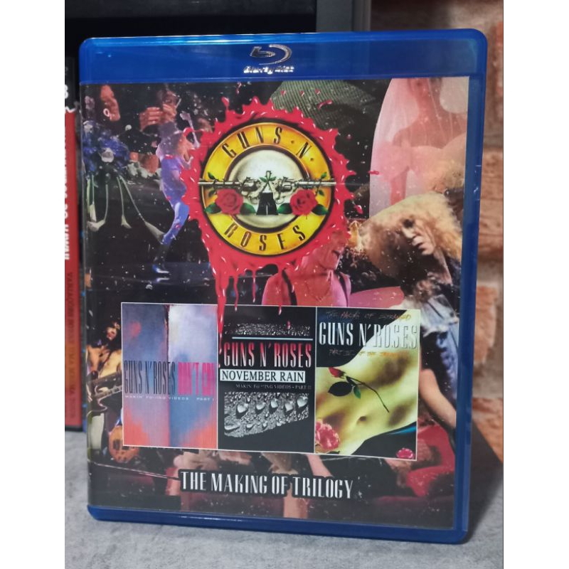 Blu-ray GUNS N' ROSES - The Makin' of Trilogy: Don't Cry / November Rain / Estranged - Legendados em Português-BR