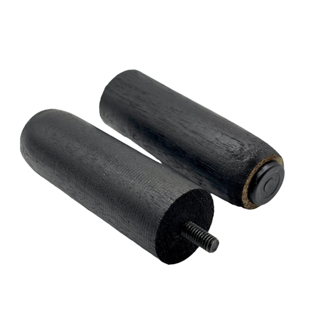 Pé Para Cama Box Casal Alto Madeira Com 12cm 6 Unidades